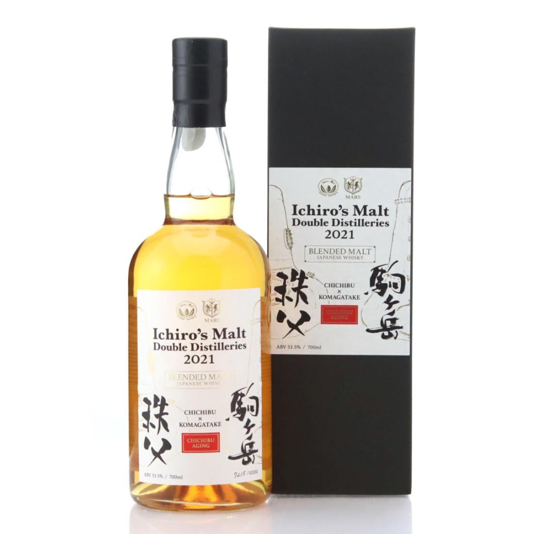 Ichiros Malt Double Distilleries 2021 Blended Malt Chichibu X Komagatake