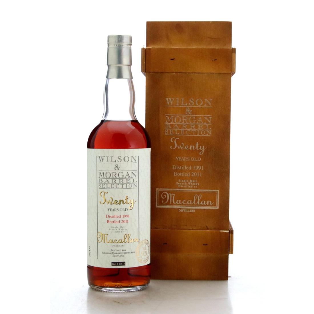 Macallan 1991 Wilson & Morgan Barrel Selection 20 Year Old Whisky
