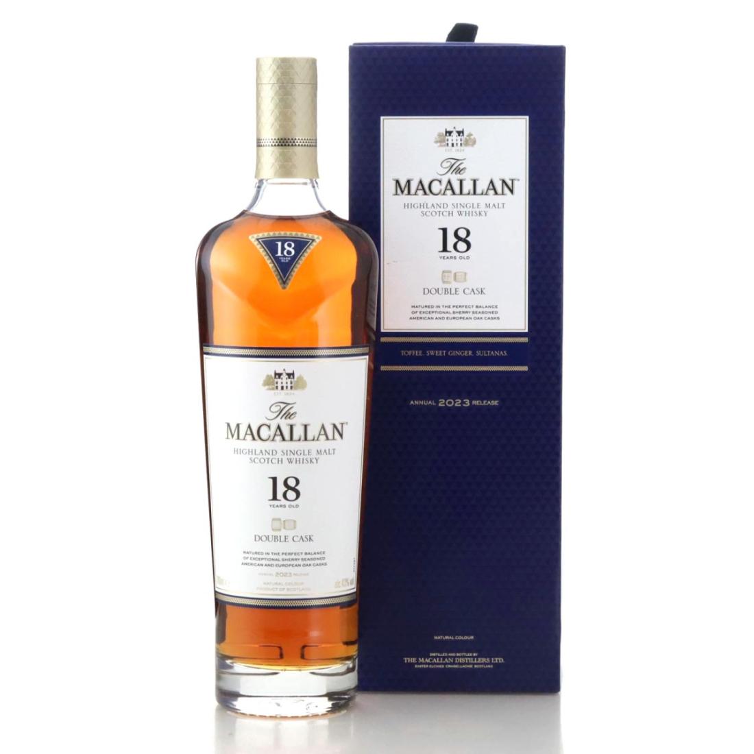 Macallan 18 Double Cask Annual 2023 Release