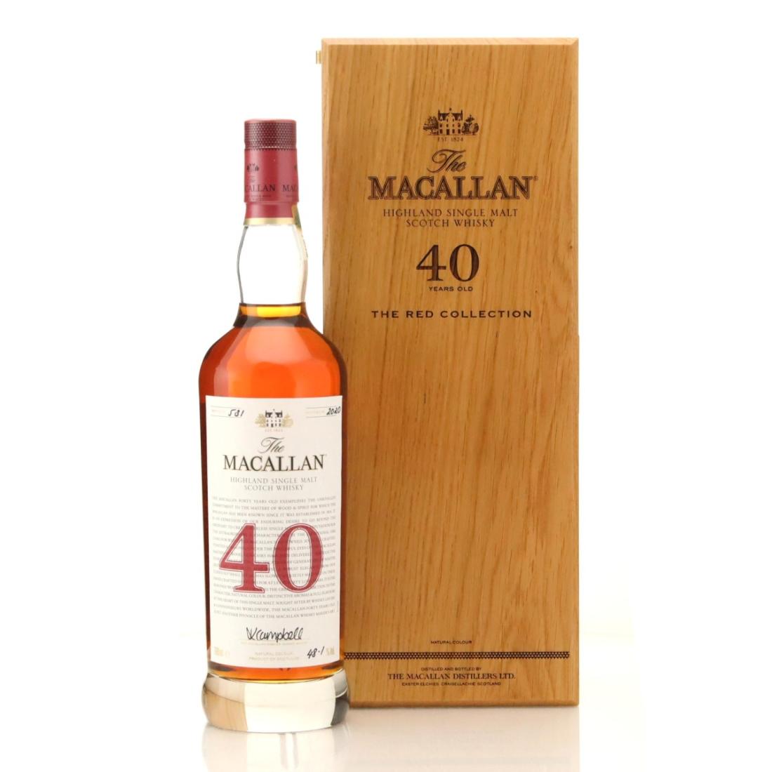 Image for Macallan The Red Collection 40 Year Old