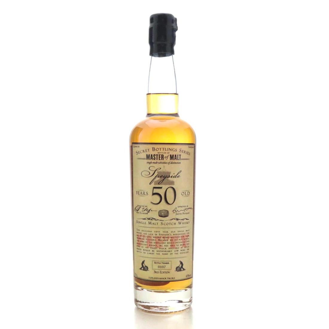 Secret Bottlings Series 50 Year Old Speyside Single Malt 3rd Edition