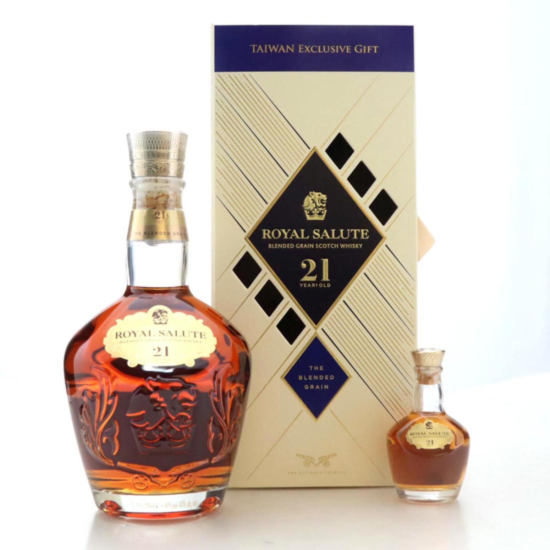 Royal Salute The Blended Grain 21 Year Old Gift Pack