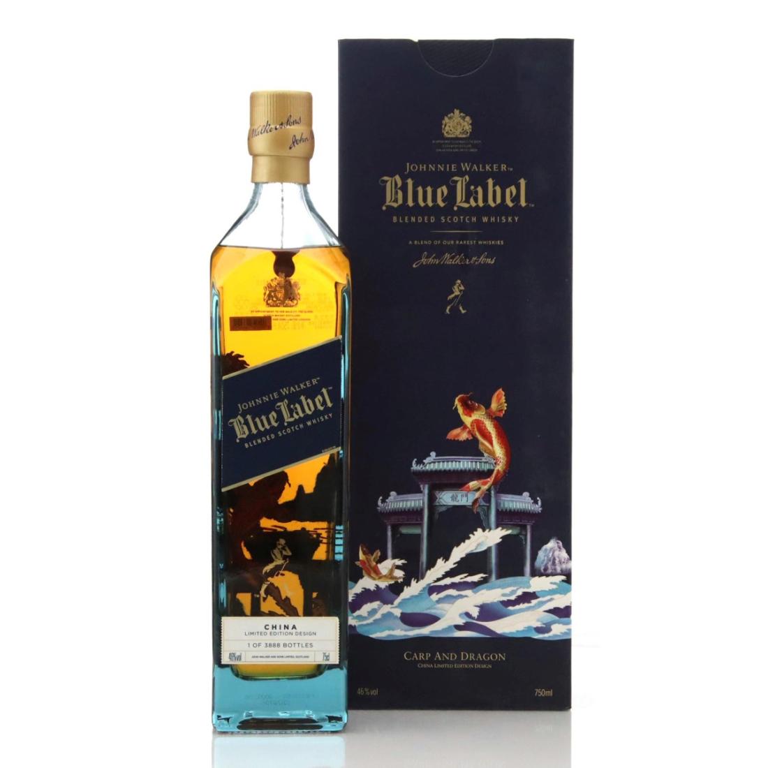 Johnnie Walker Blue Label Carp Dragon China Limited Edition Scotch Whisky