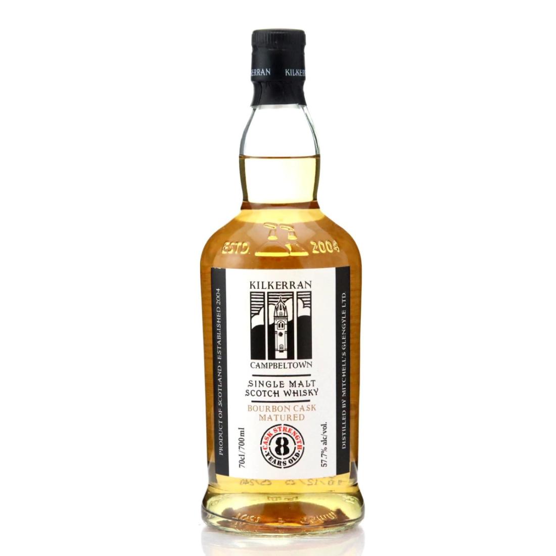 Kilkerran Cask Strength 8 Year Old Bourbon Cask Matured
