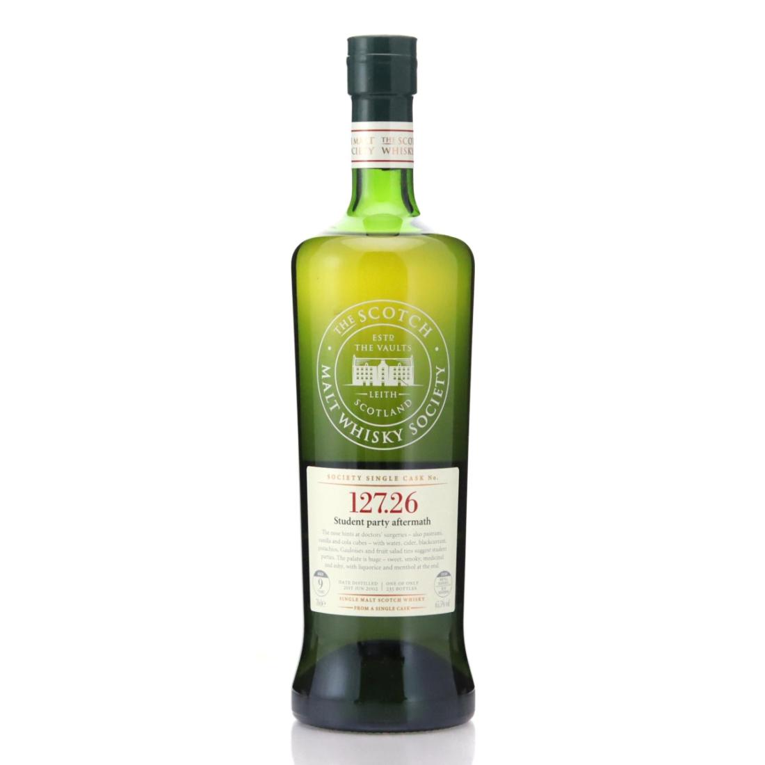 Port Charlotte 2002 SMWS 9 Year Old 12726 Student party aftermath