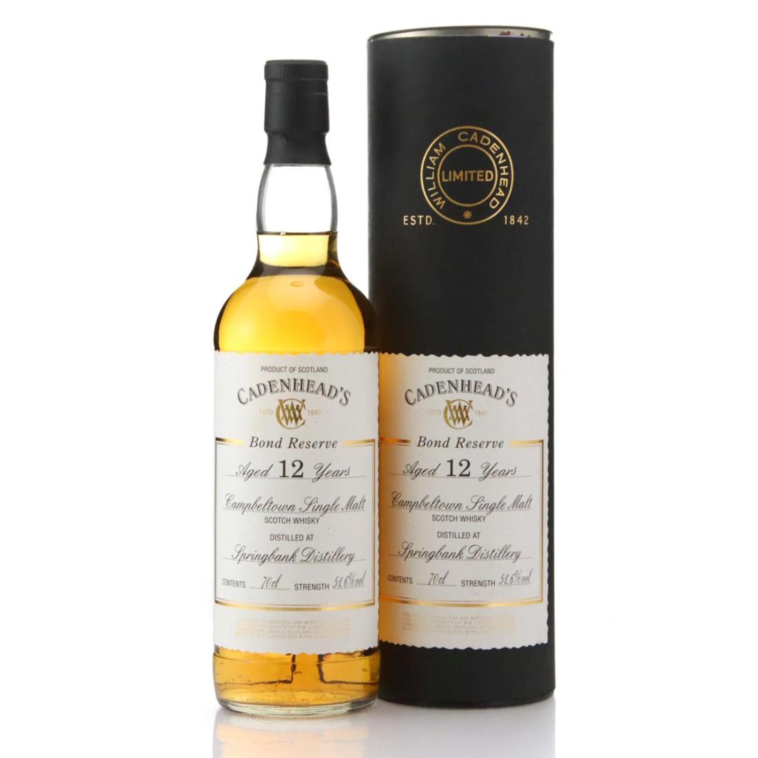 Springbank Cadenheads Bond Reserve 12 Year Old