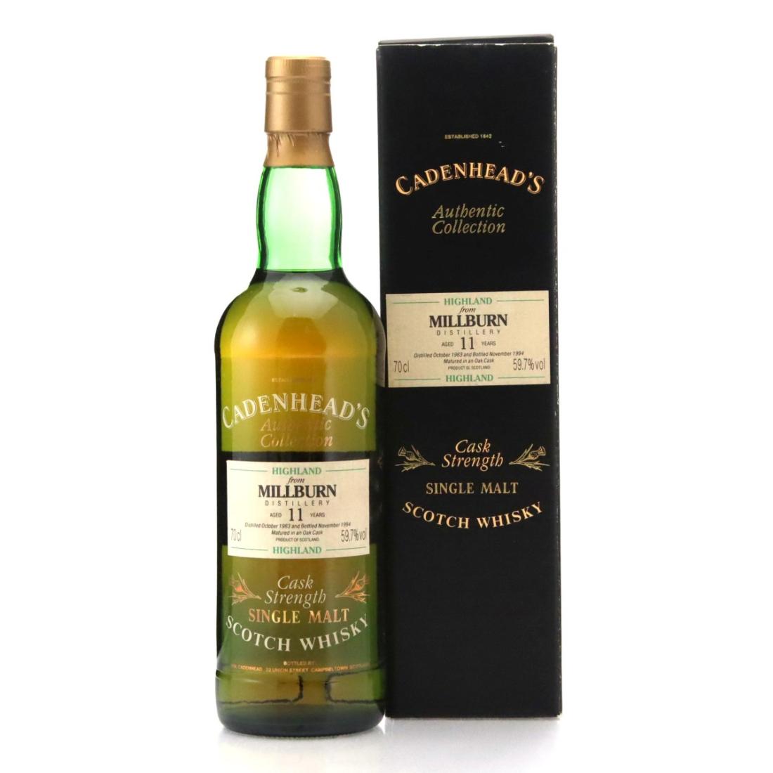 Millburn 1983 Cadenheads Authentic Collection 11 Year Old