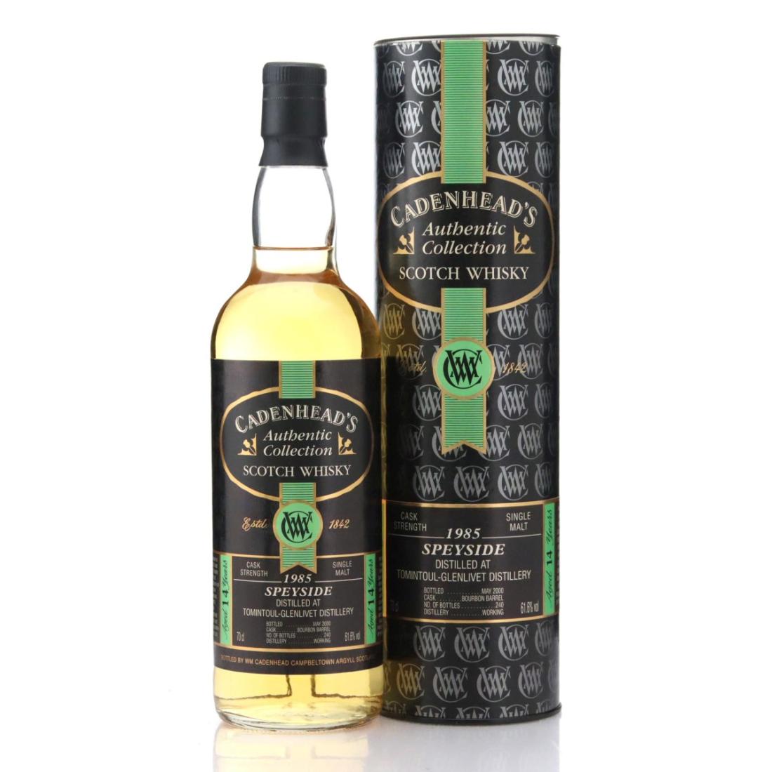 Tomintoul 1985 Cadenheads Authentic Collection 14 Year Old