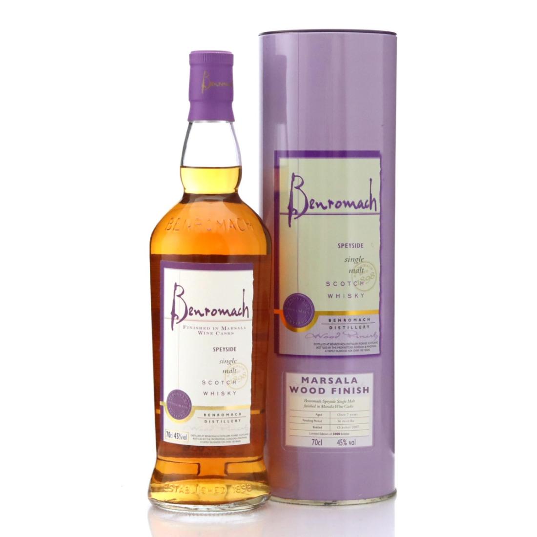 Benromach 7 Year Old Marsala Wood Finish
