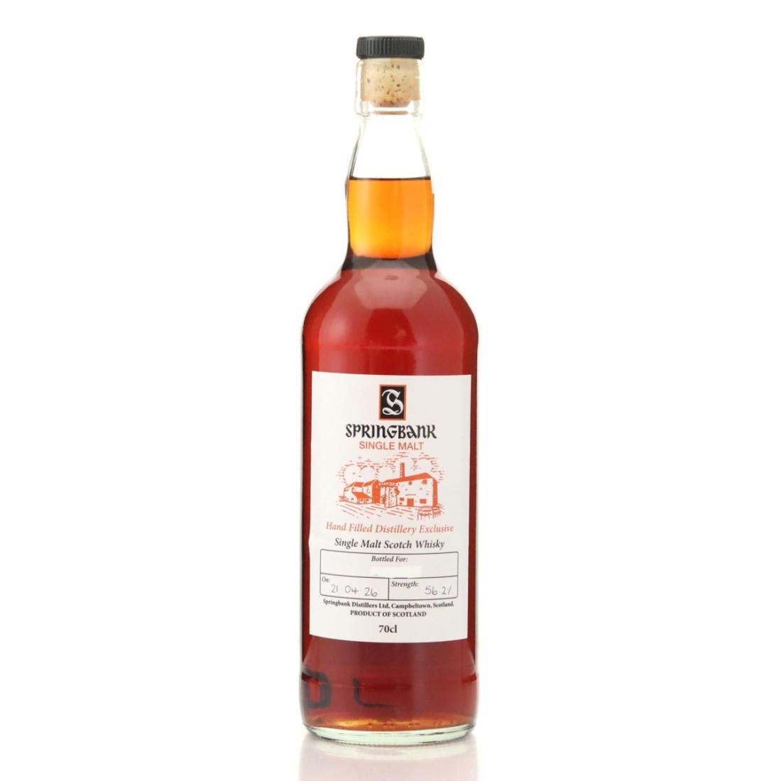 Springbank Hand Filled Distillery Exclusive