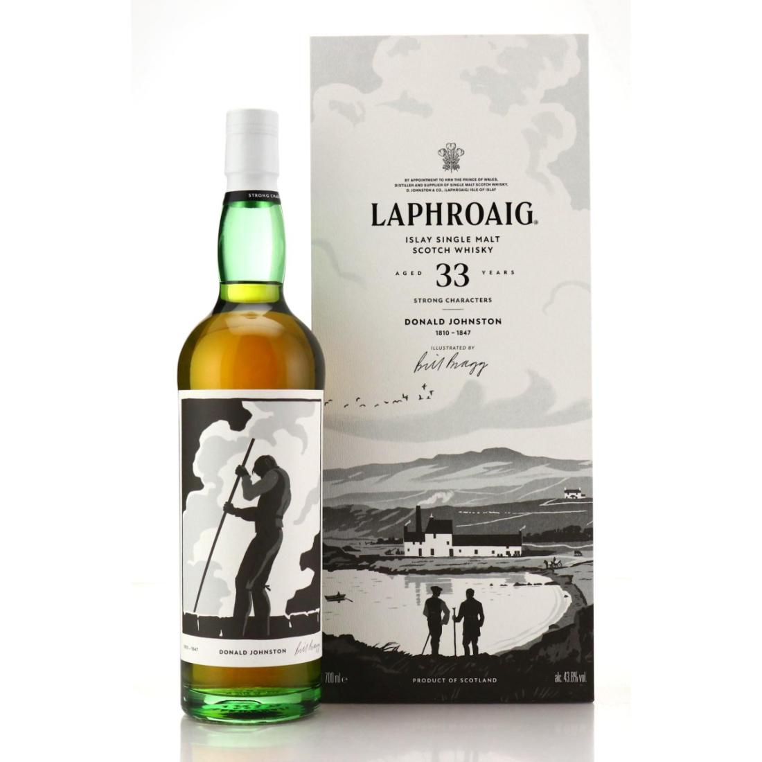 Laphroaig Strong Characters 33 Year Old Donald Johnston