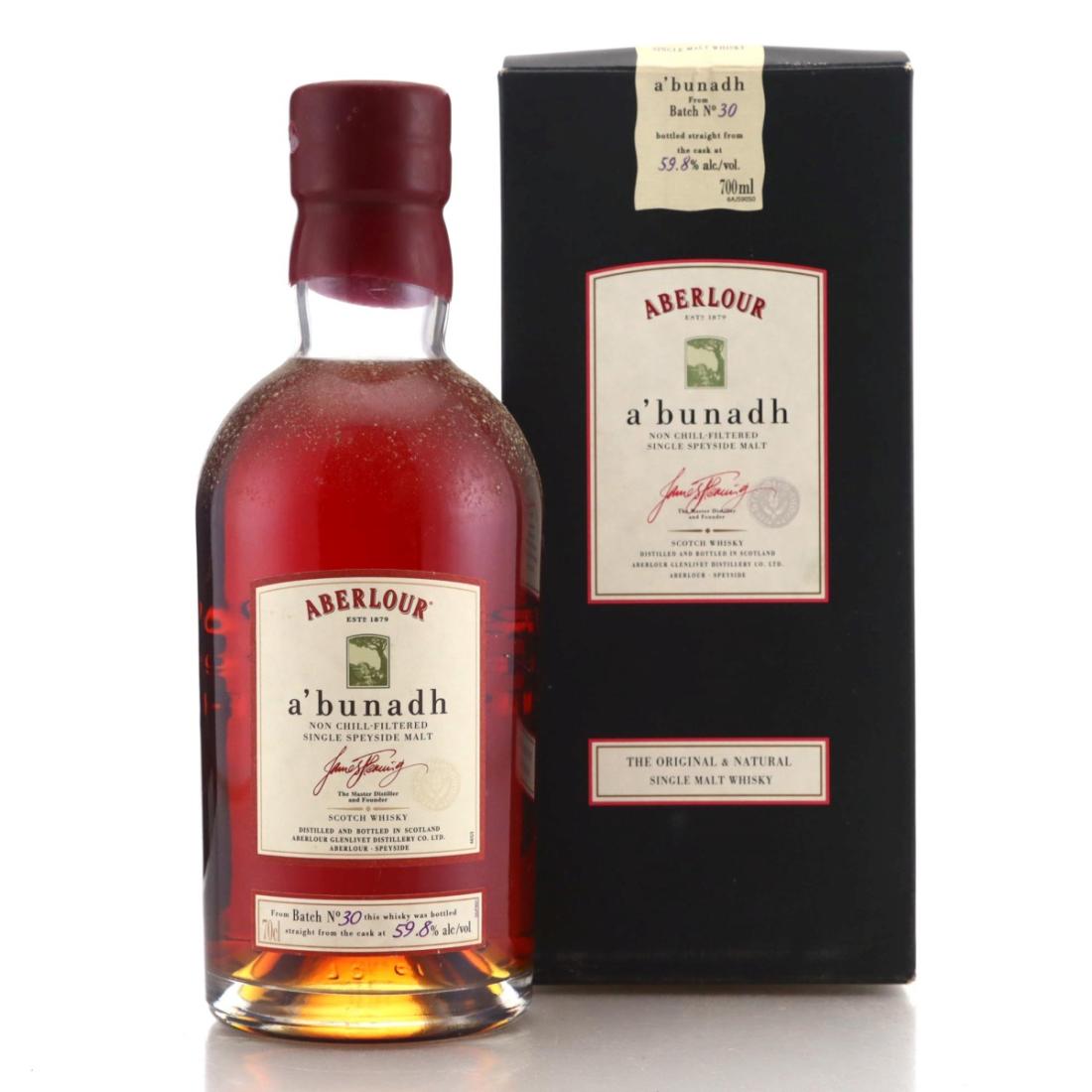 Aberlour Abunadh Batch No 30