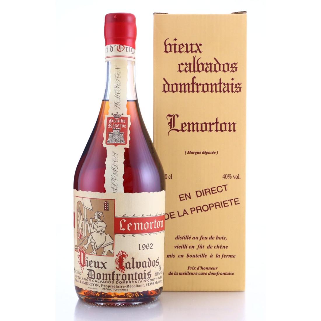 Lemorton Calvados-Domfrontais 1962, 2008, 40% whisky bottle