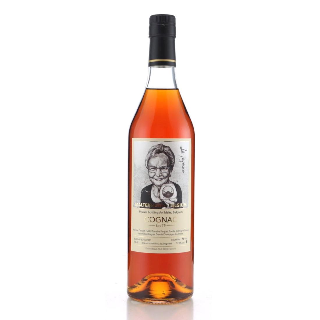 Jean-Luc Pasquet Lot 79, Malternative Belgium, 57.8% whisky bottle