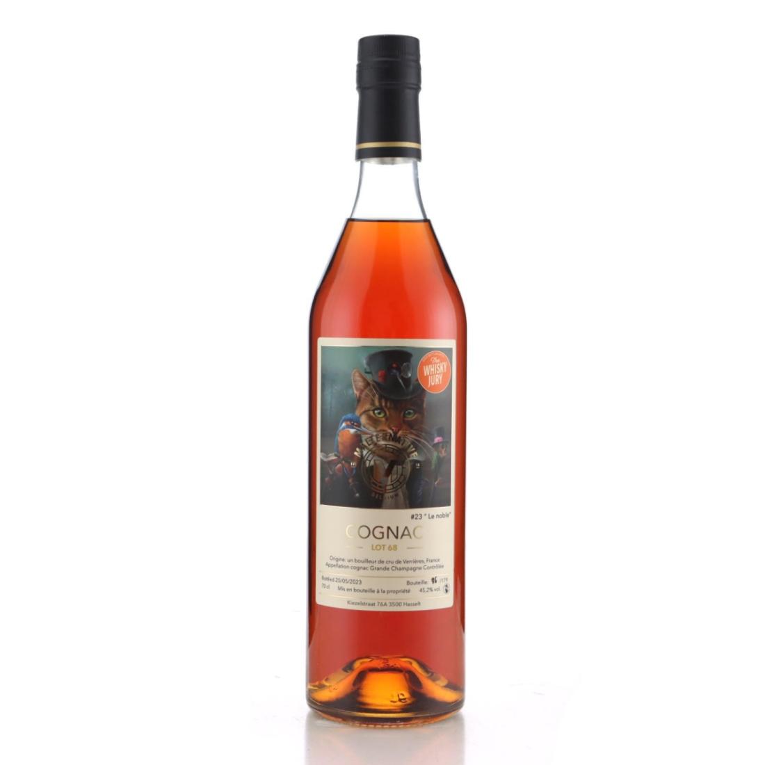 Verrières Lot 68 Malternative Grande Champagne Cognac #23, The Whisky Jury, 2023, 45.2% whisky bottle