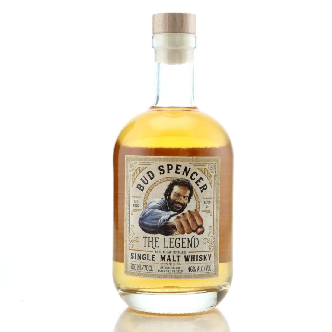 St. Kilian Bud Spencer The Legend, Amarone & Bourbon Cask, Batch No. 01, 2020, 46% whisky bottle