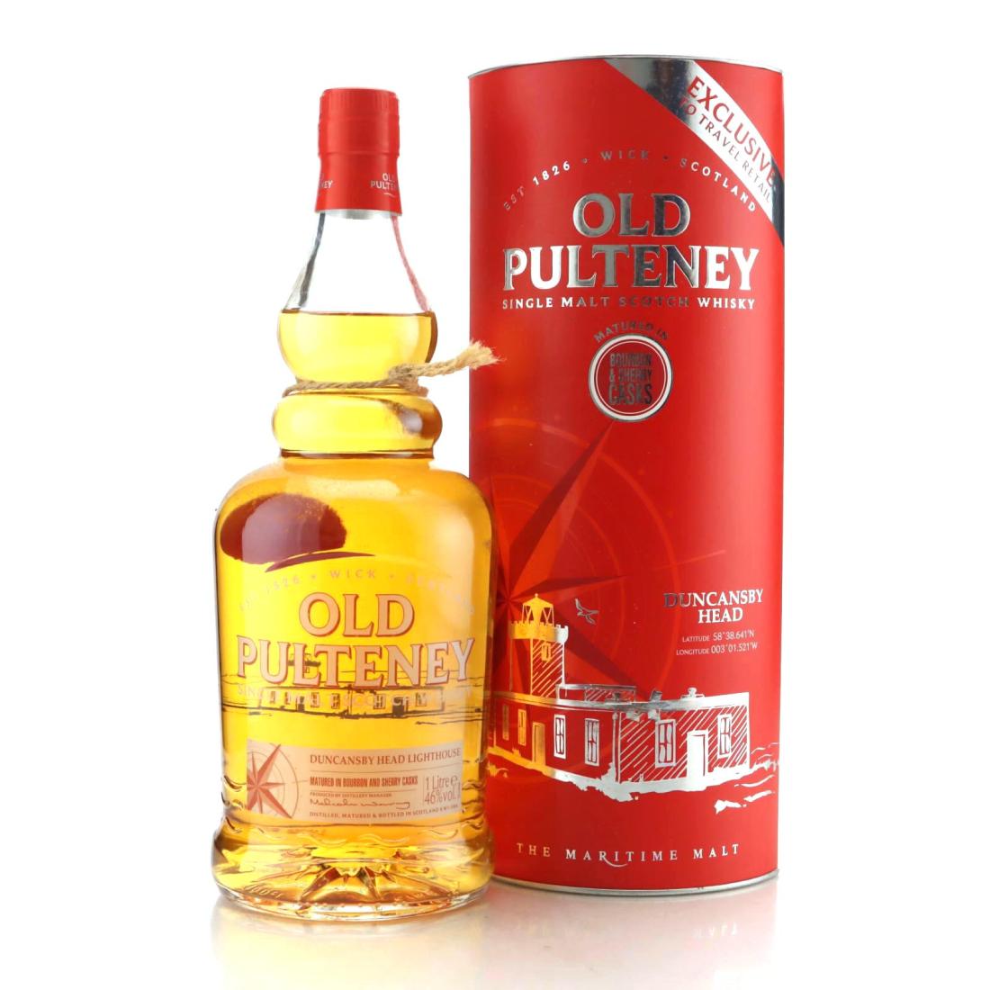 Old Pulteney Duncansby Head, Bourbon & Sherry Cask, 2013, 46% whisky bottle