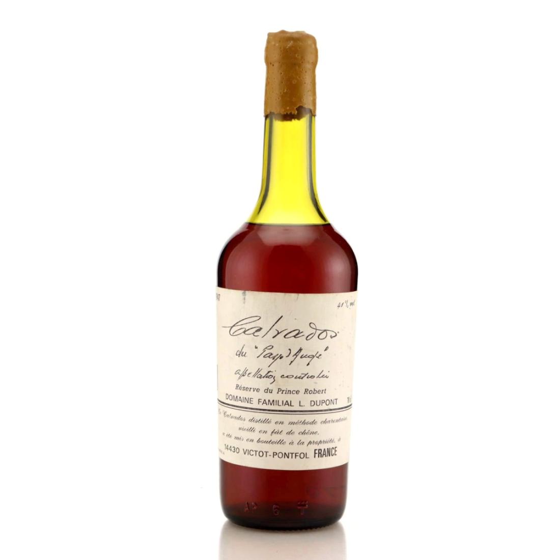 Dupont Calvados du Pays d'Auge, 41% whisky bottle