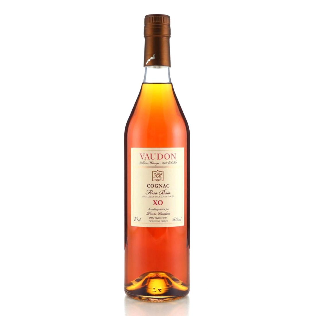 Vaudon Fins Bois XO Cognac, 40% whisky bottle