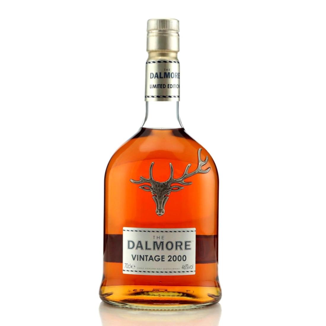 Dalmore Vintage 2000 10 Year Old, Bourbon & Sherry Cask, 2010, 46% whisky bottle