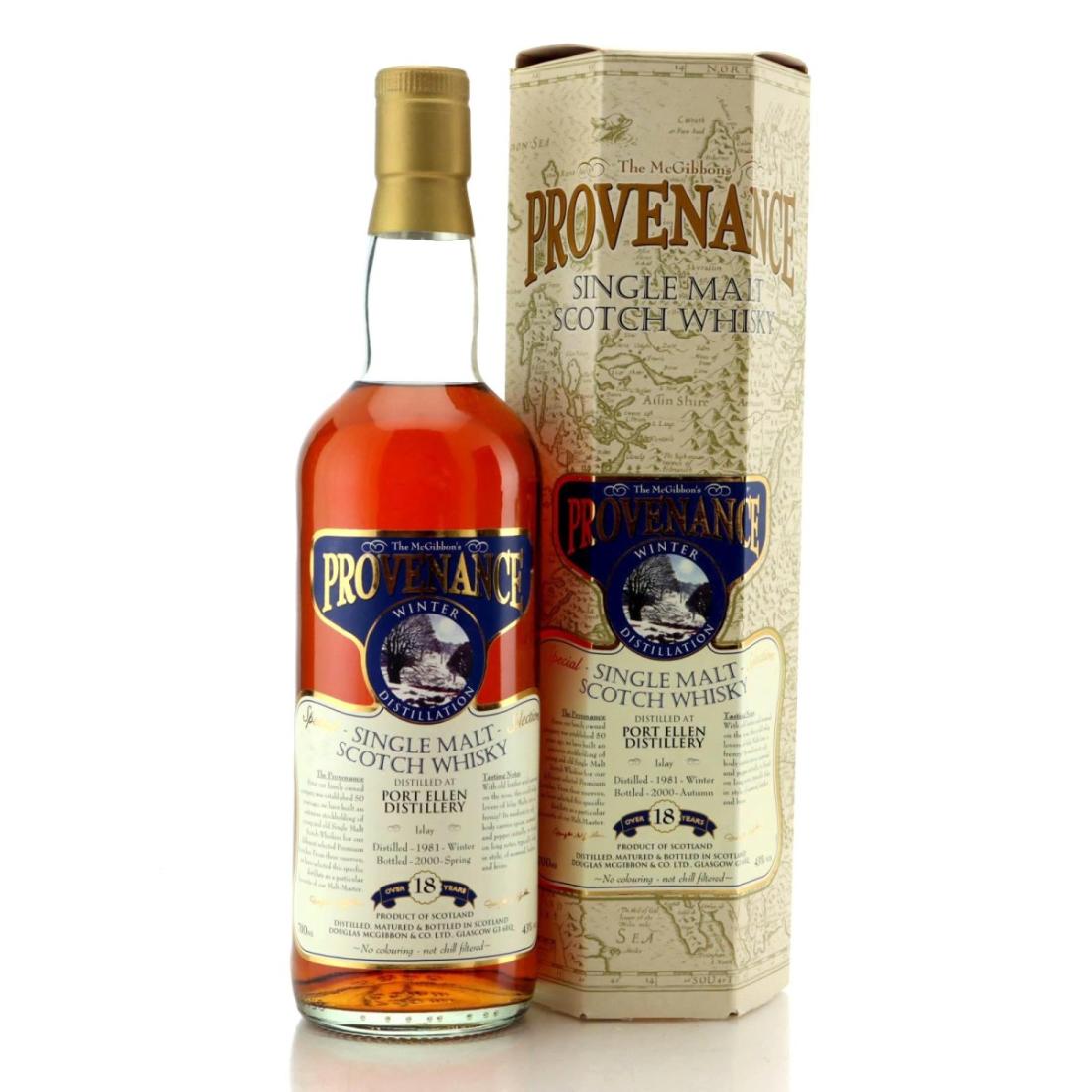 Port Ellen 1981 Provenance 18 Year Old Winter