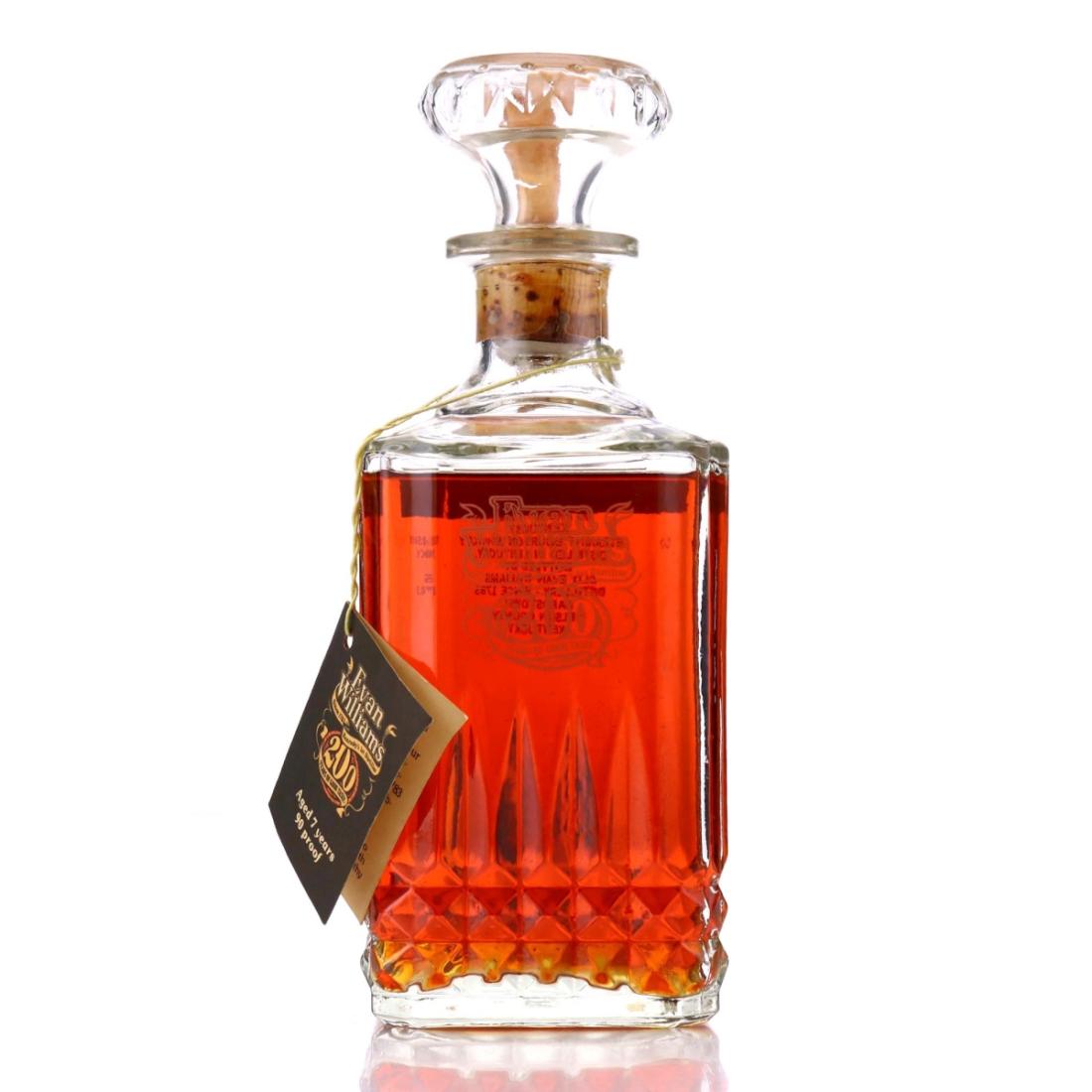 Evan Williams Parlor Decanter 7 Year Old, 45% whisky bottle
