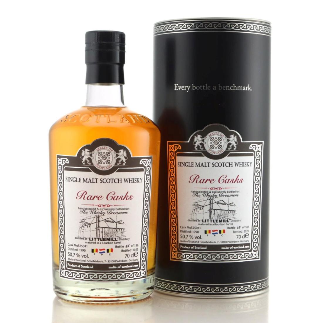 Littlemill 1990 Malts of Scotland Rare Casks