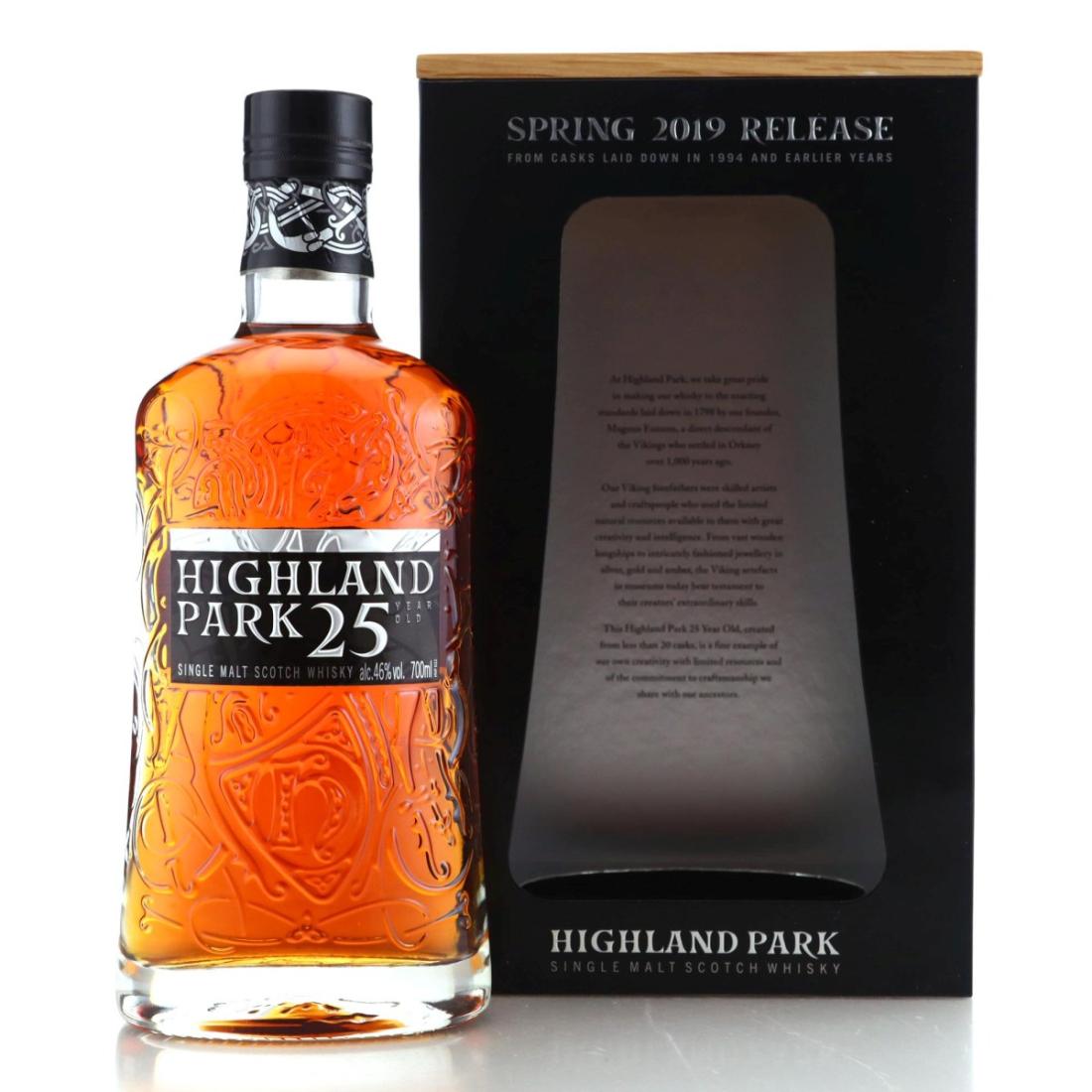 Highland Park 25 Year Old Spring 2019 Release