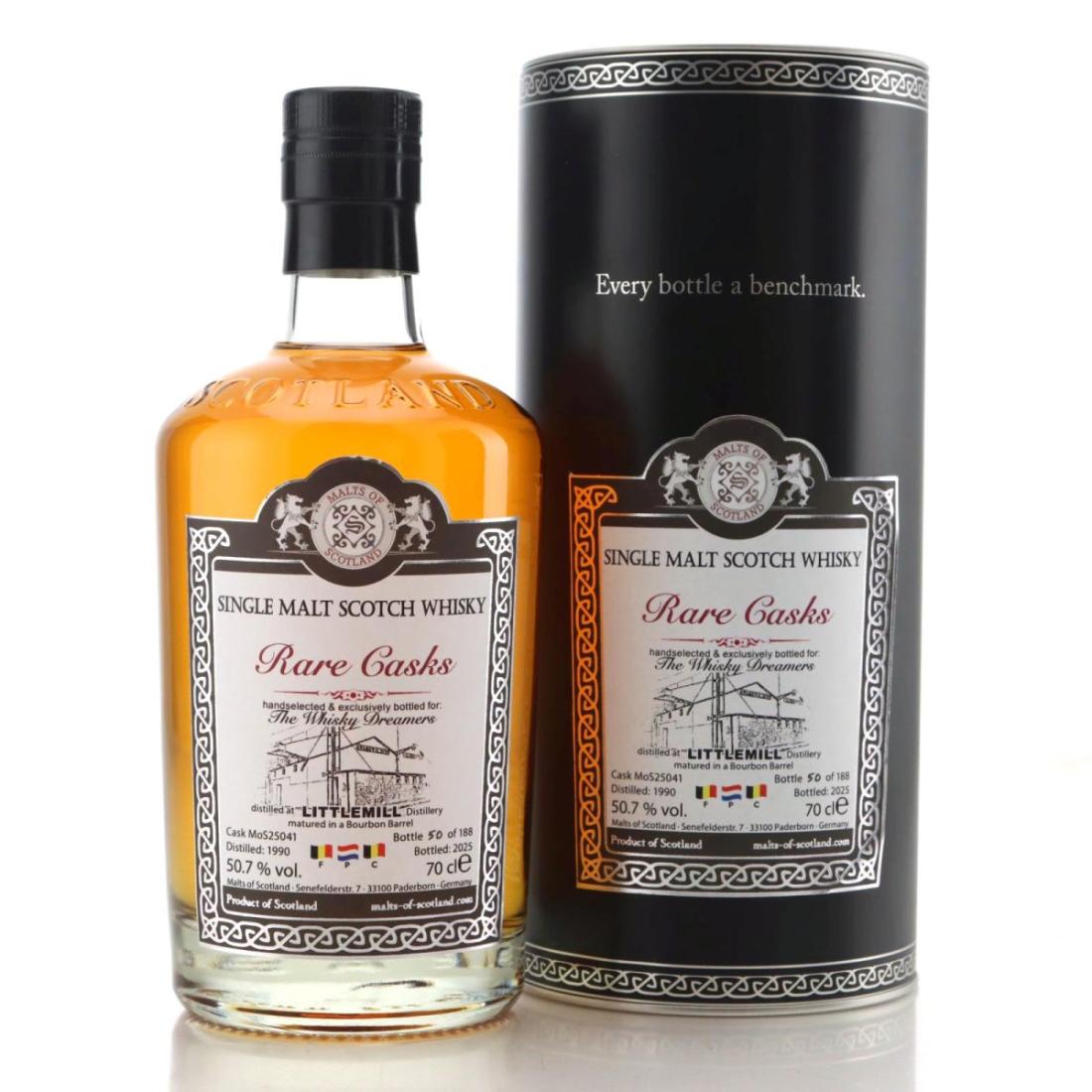 Littlemill 1990 Malts of Scotland Rare Casks