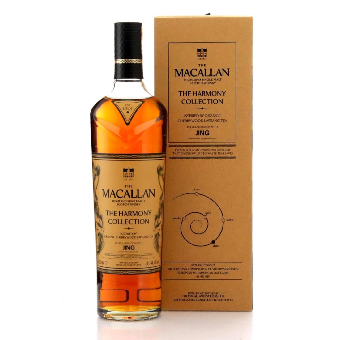 Macallan x JING The Harmony Collection Inspired by Organic Cherrywood Lapsang Tea