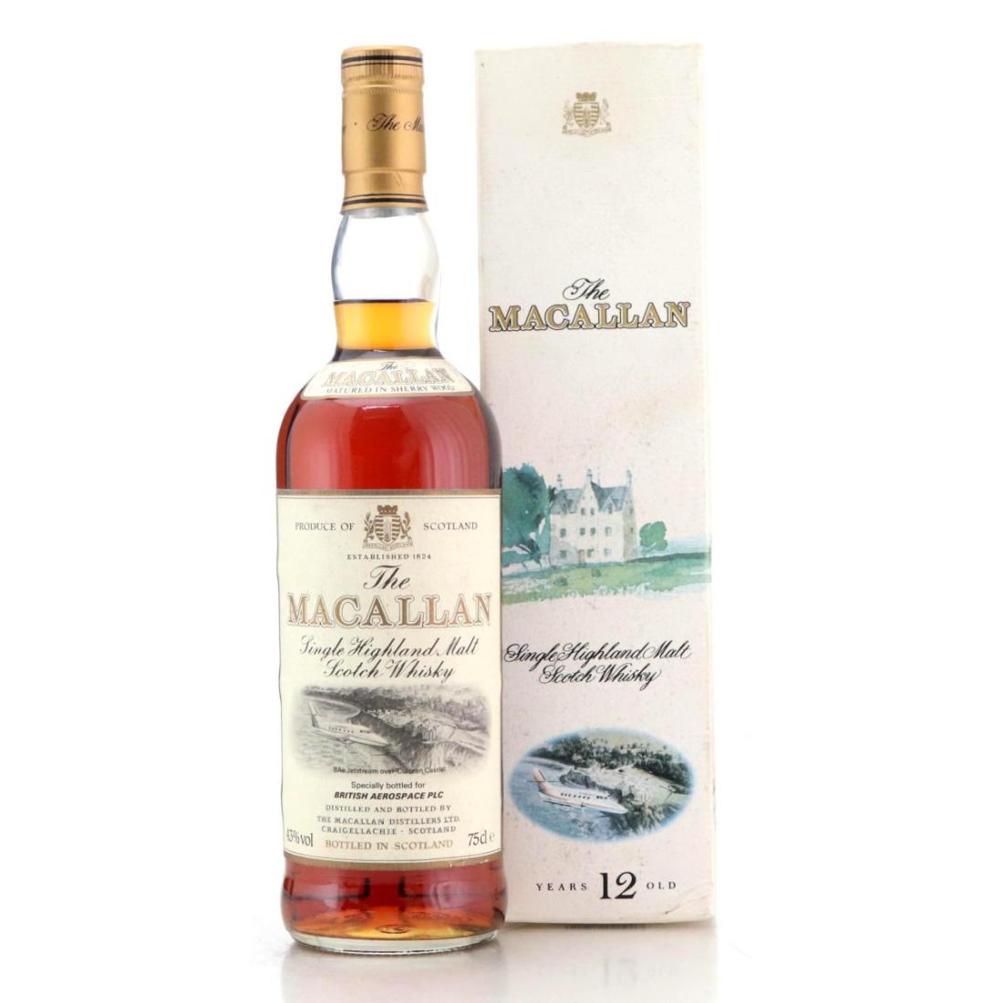 Macallan 12 Year Old BAe Jetstream