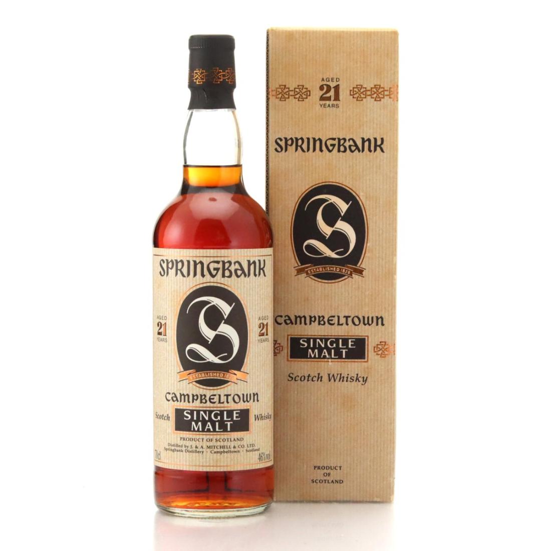 Springbank 21 Year Old