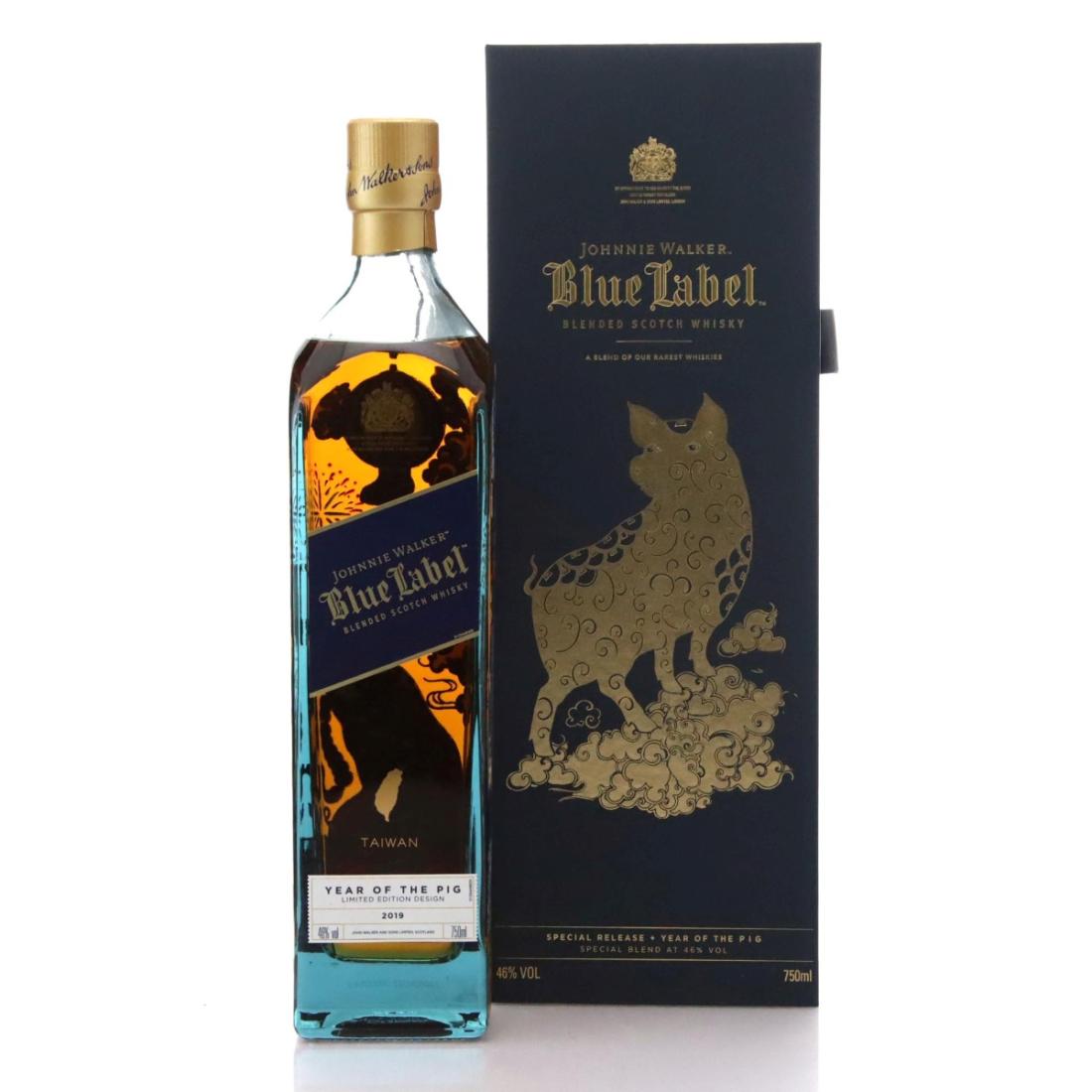 Johnnie Walker Blue Label Scotch Whisky Year of the Pig