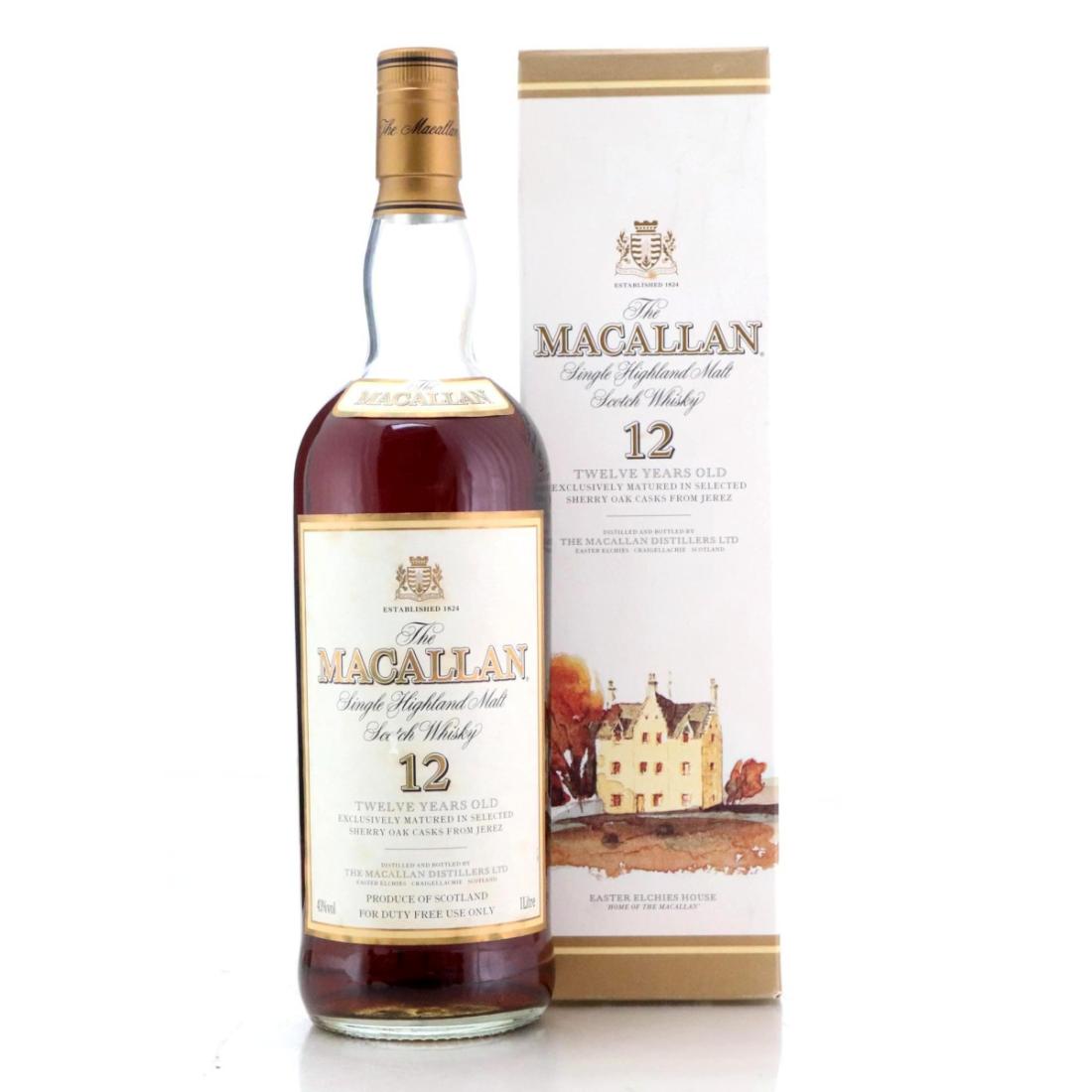 Macallan 12 Year Old Litre