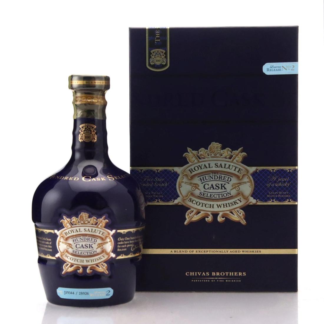 Royal Salute The Hundred Cask Selection Scotch Whisky Limited Release 2