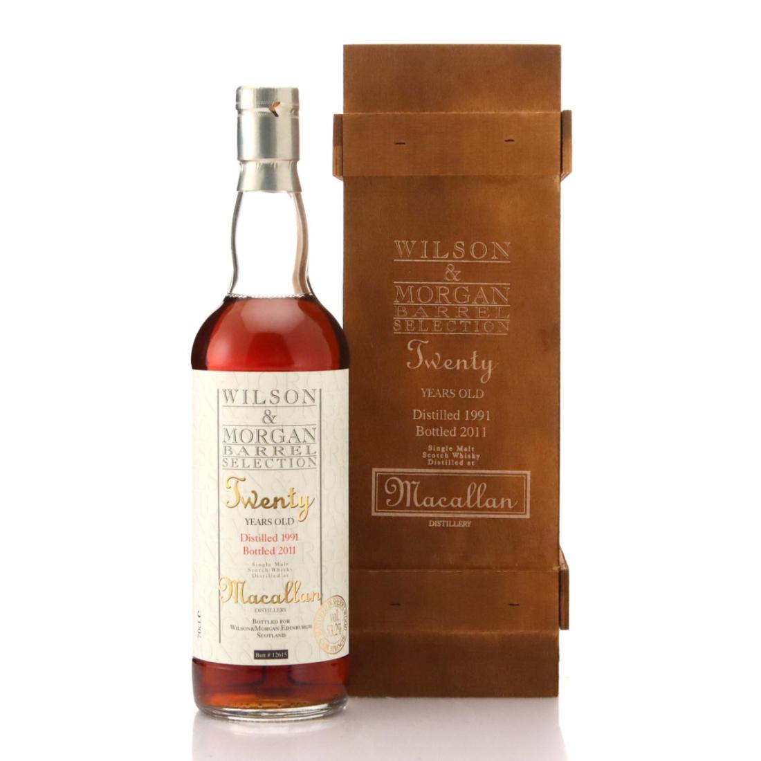 Macallan 1991 Wilson Morgan Barrel Selection 20 Year Old