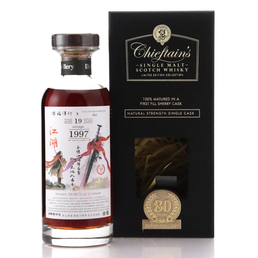 Mortlach 1997 Chieftains 19 Year Old 80th Anniversary