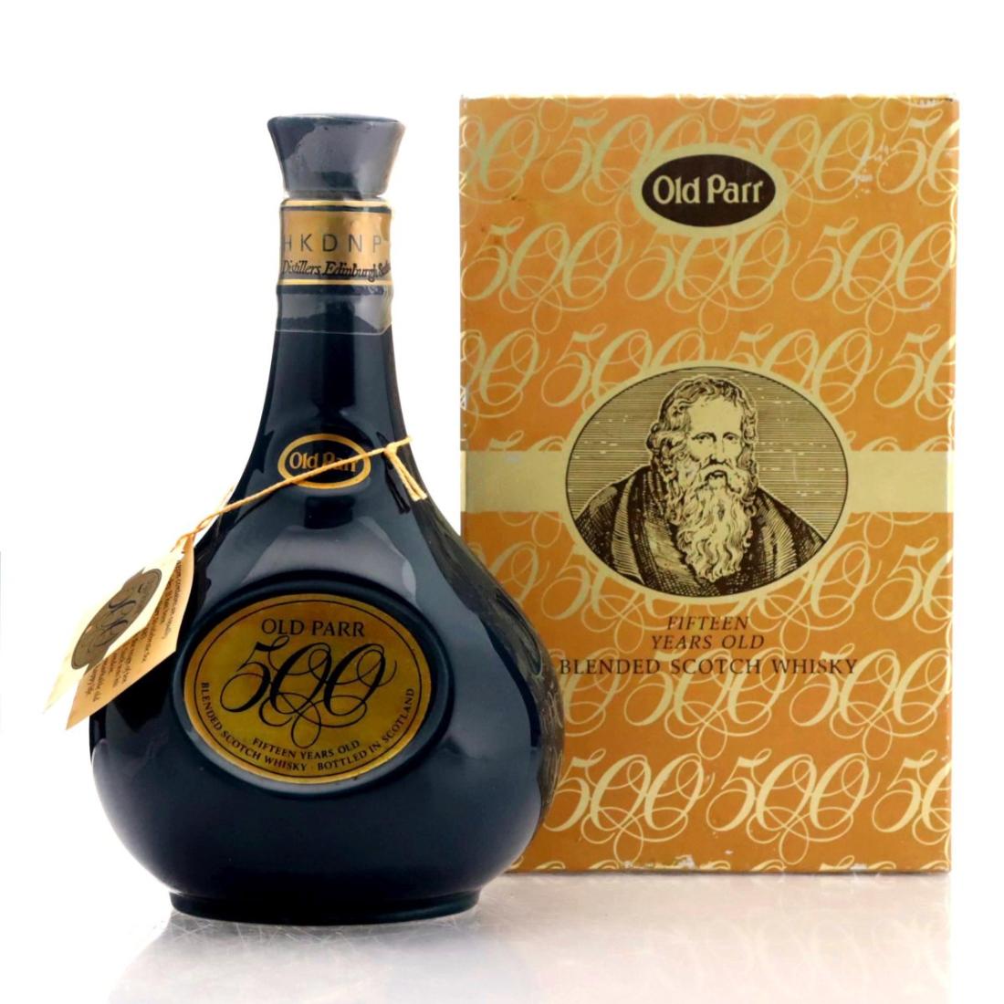 Old Parr 500 15 Year Old Scotch Whisky Decanter