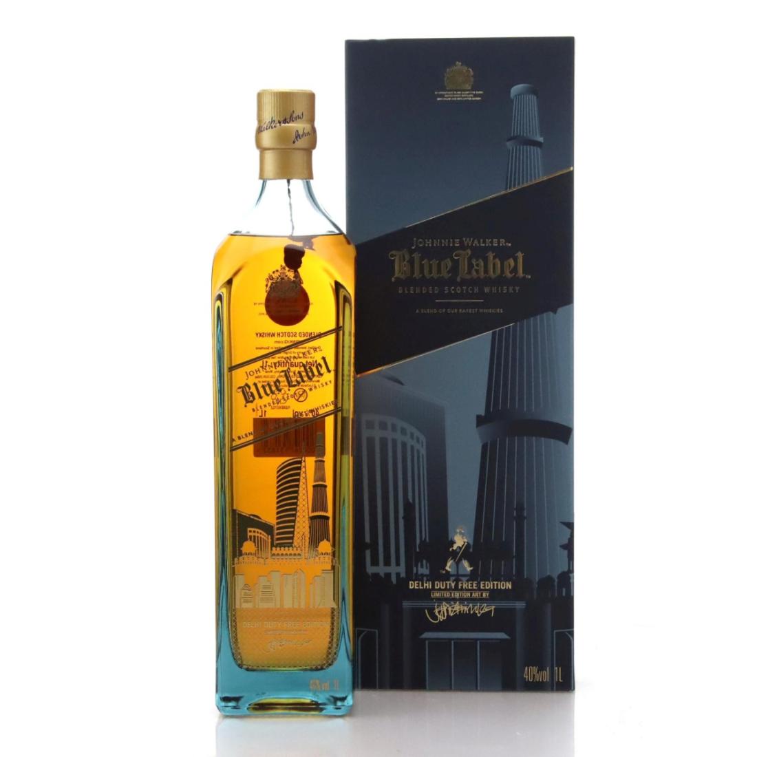 Johnnie Walker Blue Label Delhi Duty Free Edition 1 Litre