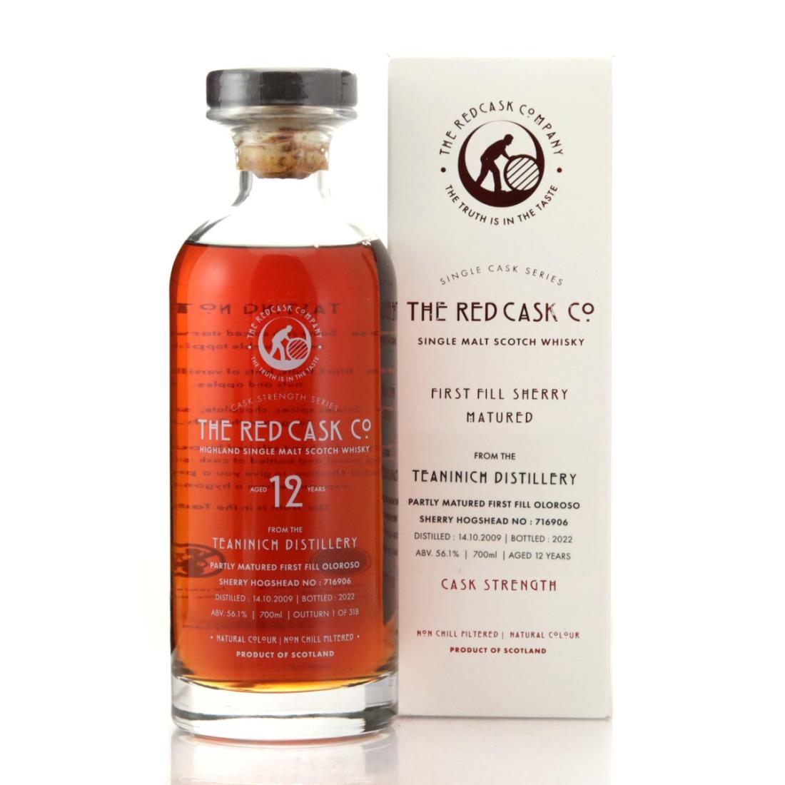 Teaninich 2009 The Red Cask Co 12 Year Old
