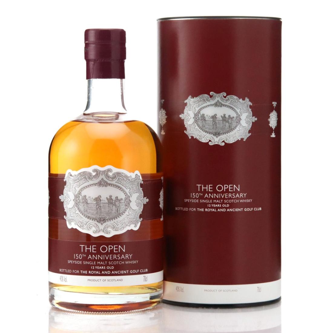 The Open 150th Anniversary 12 Year Old Speyside Single Malt