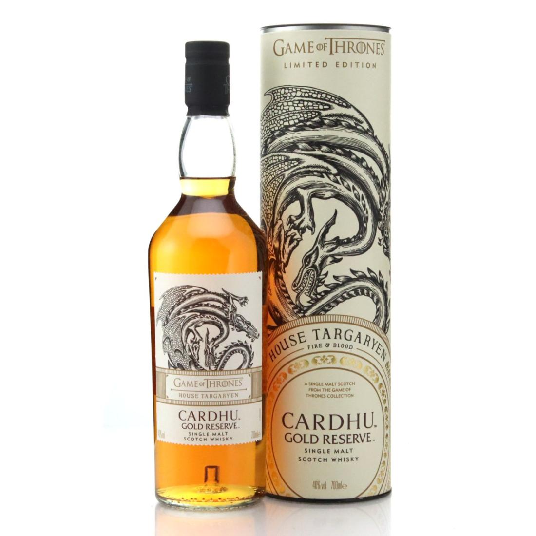 Cardhu Gold Reserve Game Of Thrones House Targaryen