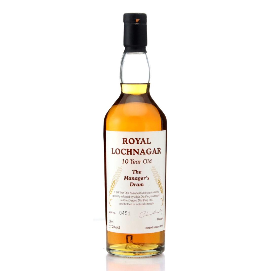 Royal Lochnagar The Managers Dram 10 Year Old