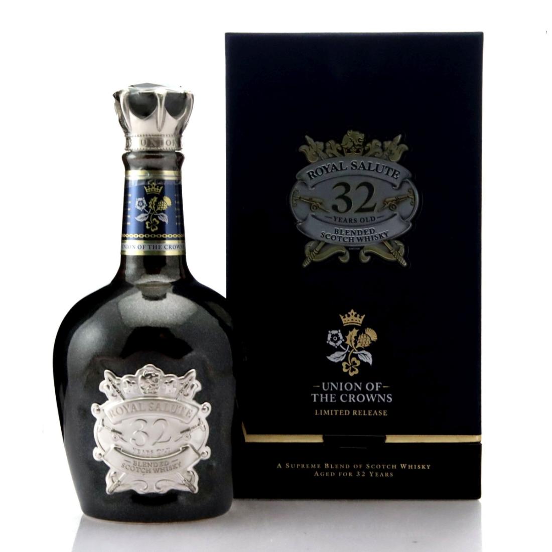 Royal Salute 32 Year Old Union of the Crowns Scotch Whisky