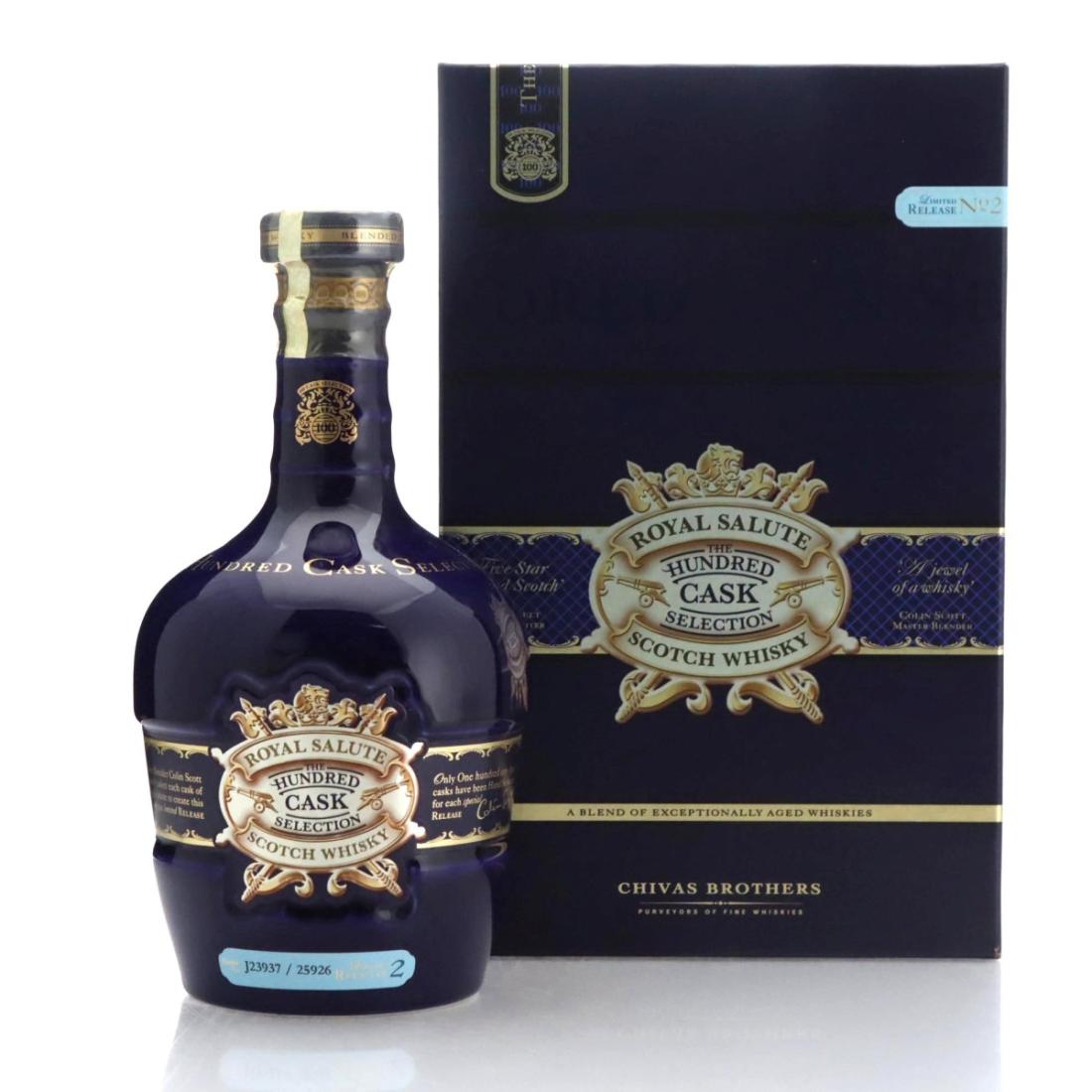Royal Salute The Hundred Cask Selection Scotch Whisky Limited Release 2