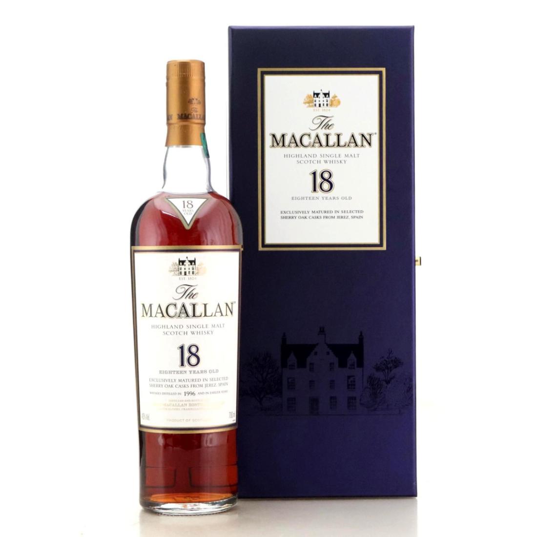 Macallan 1996 18 Year Old