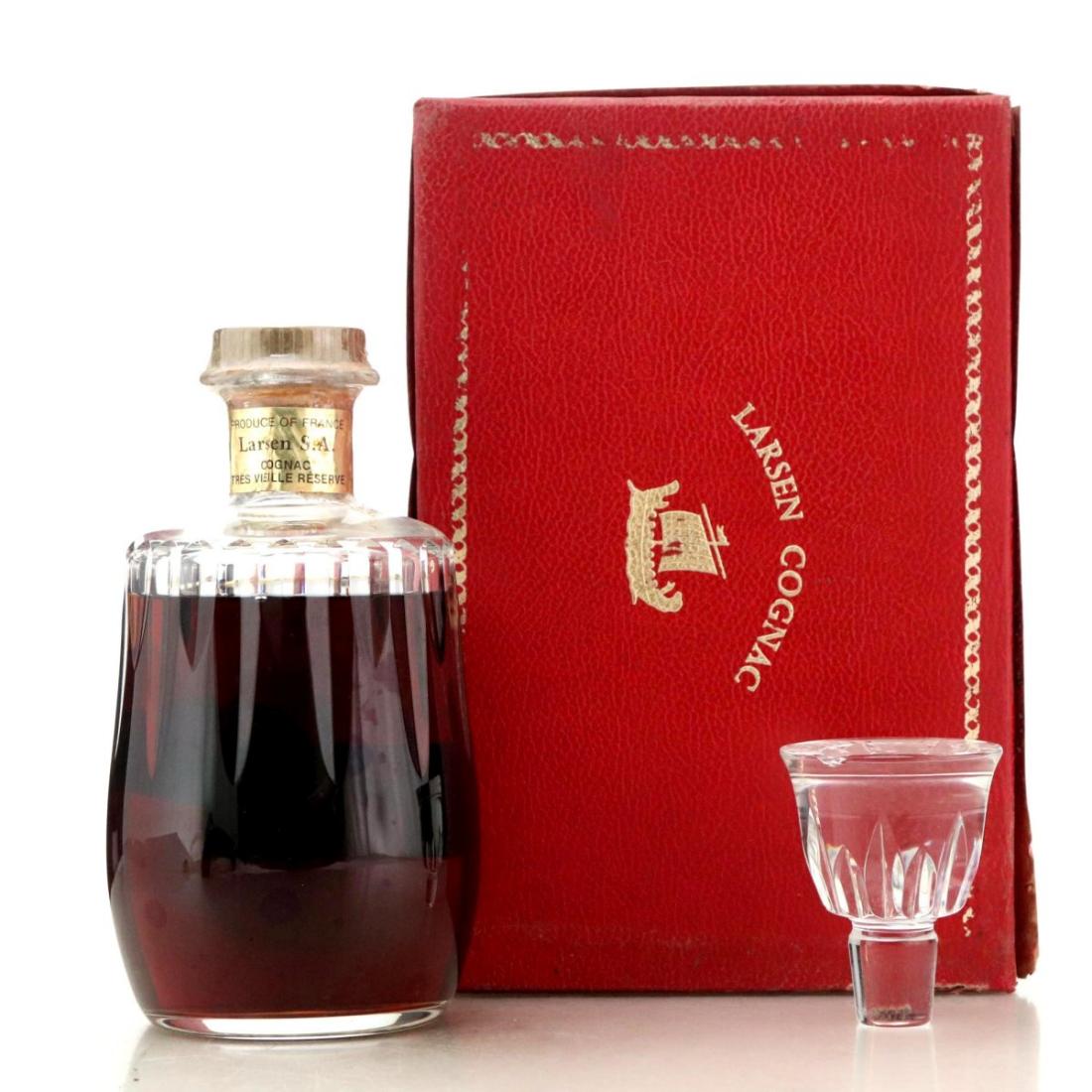 Larsen Tres Vieille Reserve Cognac Baccarat Crystal Decanter