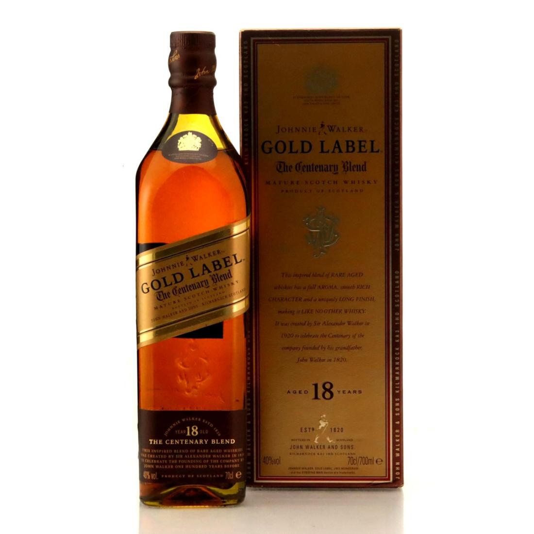 Johnnie Walker Gold Label 18 Year Old Centenary Blend