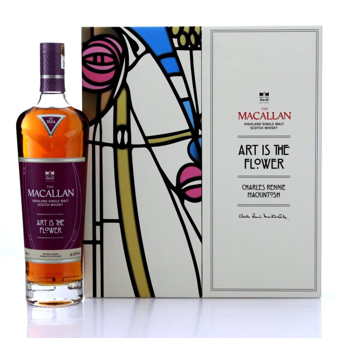 Macallan Art is the Flower Charles Rennie Mackintosh