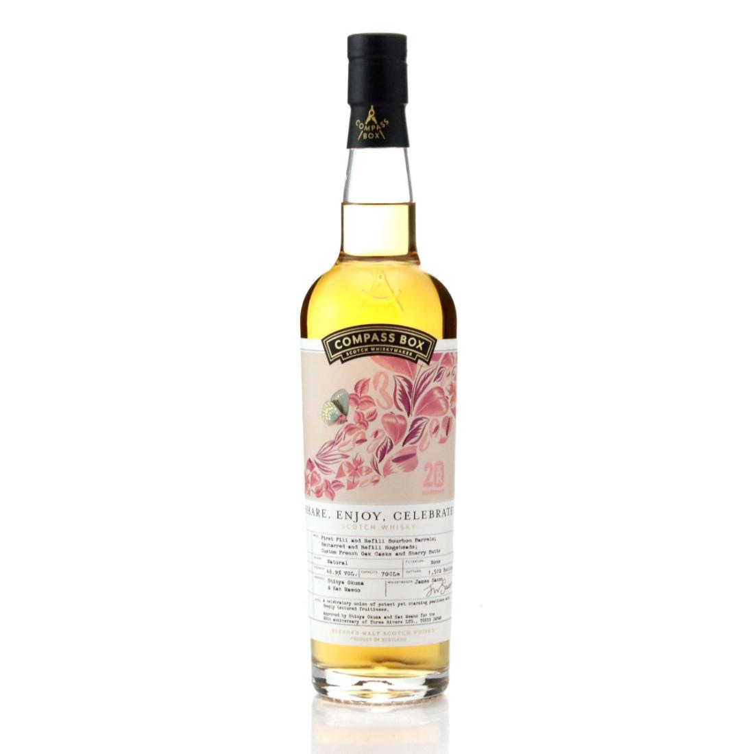 Compass Box Share Enjoy Celebrate Blended Malt